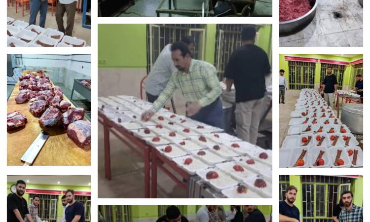 طبخ و توزیع ۲۰۰۰ پرس غذای گرم به مناسبت عید سعید غدیر خم بین نیازمندان