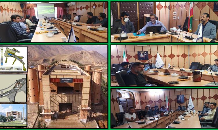 جلسه با مسئولین فرهنگی خرم آباد در رابطه با  موضوع طرح باغ موزه  دفاع مقدس لرستان 